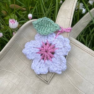 Crochet flower pattern, Crochet sakura pattern, Cherry blossom art, Crochet flowers, Fake flowers, Bonsai, Handmade Flowering tree,