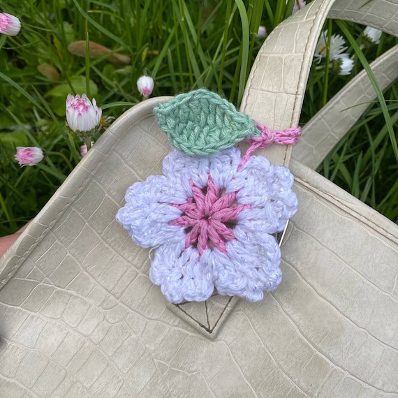 Crochet Cherry Blossom Pattern: Sakura Flower Art