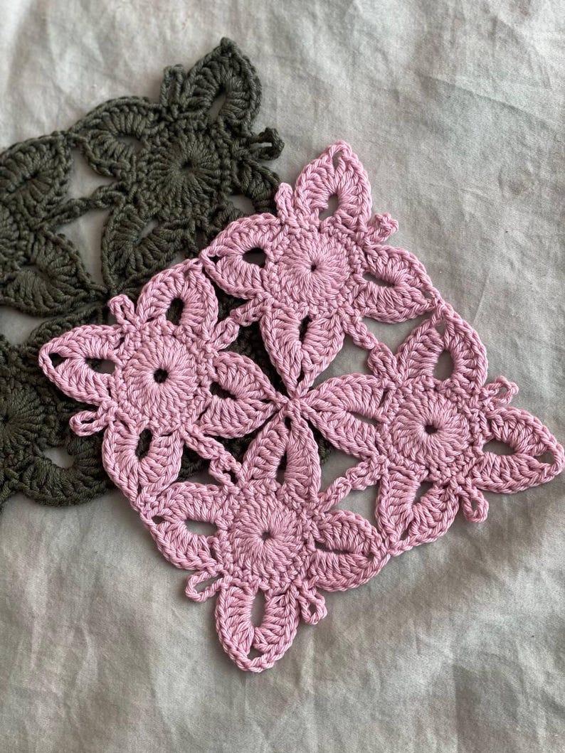 granny square crochet pattern,boho crochet pattern,easy granny square knit, lace modern crochet pattern,begginer step by step crochet motif