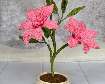 Smiling Potted Flower Amigurumi: Crochet Flower Pot Pattern PDF (UK Terms), Crochet Plant Decor, Digital Download Gift Idea