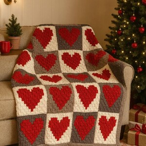 Coperta natalizia per neonati con motivo all'uncinetto: coperta ponderata, regali per ragazze adolescenti, regalo per lo scorpione