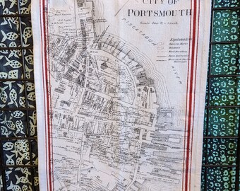 Portsmouth NH DIsh Towel