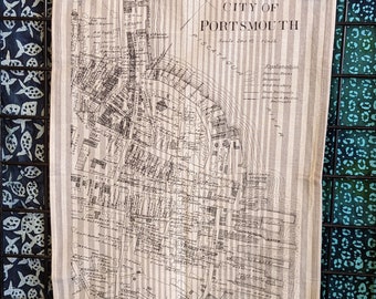 Portsmouth NH Dish Towel