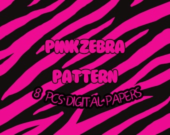 pink zebra digital papers,zebra pattern,pink zebra patterns,pink digital papers,y2k zebra papers,y2k pattern