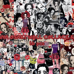 nana osaki wall collage kit,nana anime poster,nana osaki wall art,anime wall art,y2k anime poster,y2k anime wall collage kit,nana hachi