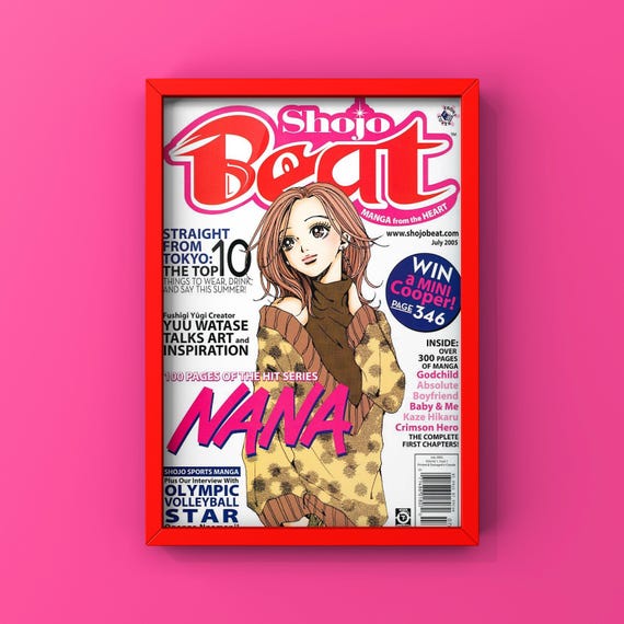 Nana Hachi Poster,nana Anime Poster,hachi Poster,hachi Wall Art