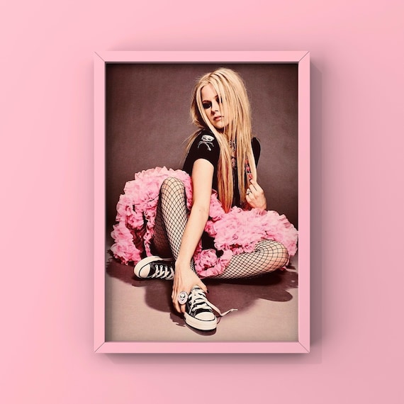 Avril Lavigne Digital Printable Poster,avril Poster,avril Lavigne
