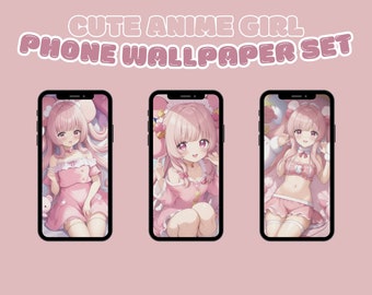 cute anime girl phone wallpaper,cute anime girl wallpapers,anime wallpaper,kawaii wallpaper,ios wallpapers,cute phone wallpaper