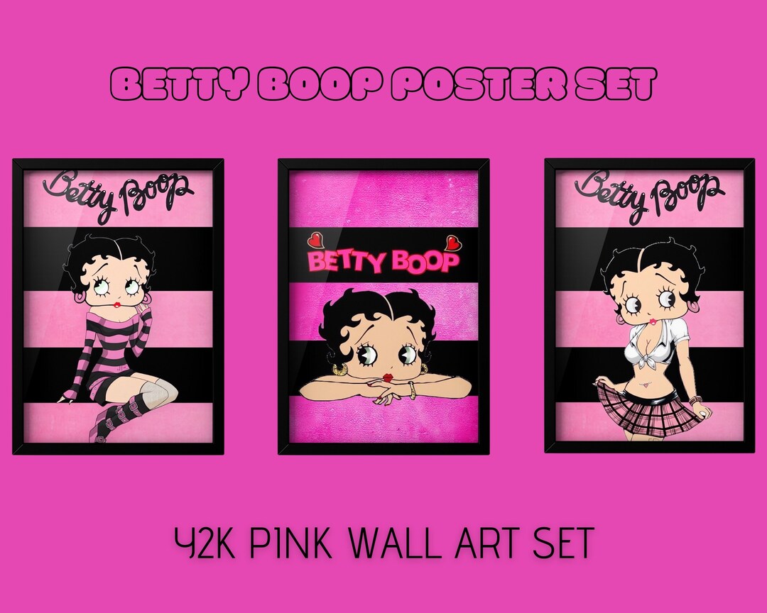 Betty Boop Poster Set,betty Boop Wall Art,y2k Pink Poster,y2k Betty Boop Art,y2k Wall Art Set - Etsy Betty Boop Poster Set,betty Boop Wall Art,y2k Pink Poster,y2k Betty Boop Art,y2k Wall Art Set - Etsy