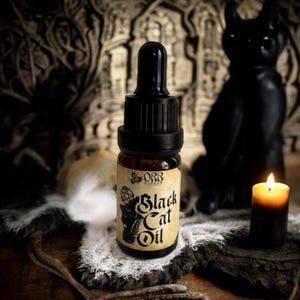 Black Cat Oil for Protection & Banishing