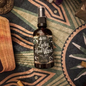 Lucky Hand Wash Hoodoo Cologne I Feel The Luck And Abundance In Your Hands