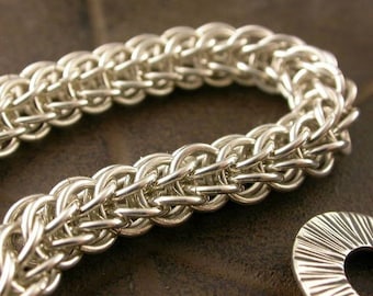 TUTORIAL - Full Persian Chain Maille Bracelet
