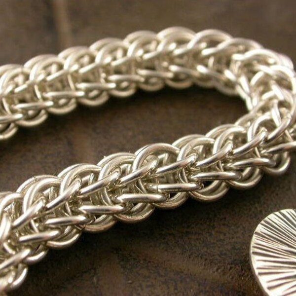 TUTORIAL - Full Persian Chain Maille Bracelet