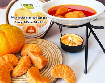 Mandarin Orange Soy Wax Melts: Orange Blossom Scent
