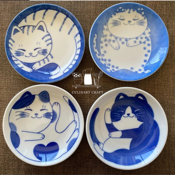 Japanese Style Ceramic Tableware, Creative Cute Cartoon Pattern Plates, Ceramic Dinnerware Set ,Microwave Safe Tableware