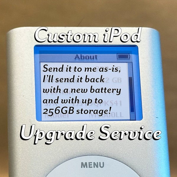 BYO iPod - Upgrade Service for your iPod Mini