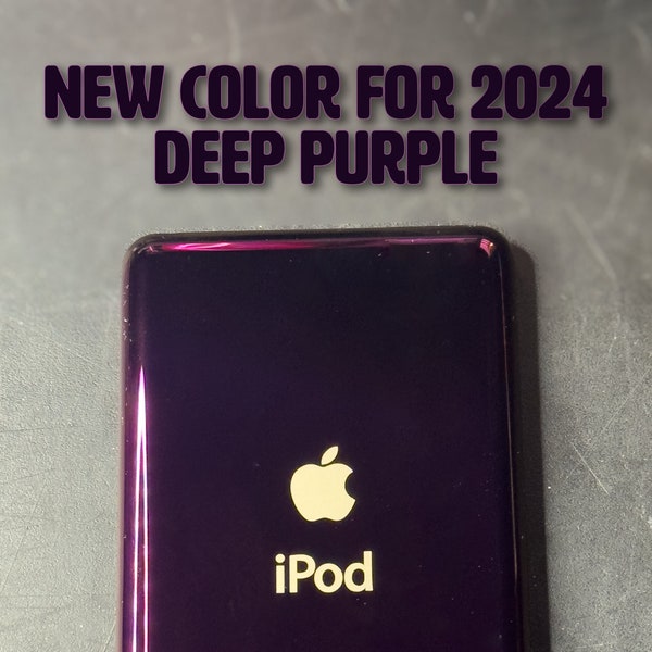 Restock 4/22 Exclusive Deep Purple iPod Classic 7th Gen - US Seller - 512GB - 2TB - Taptic Mod - New Color for 2024