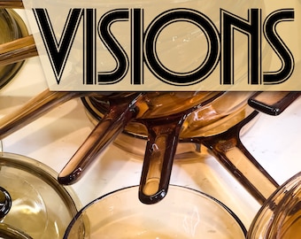 Major Restock! Visions by Corning Cookware - Assorted Pieces, some new/open box - all in great condition