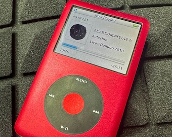 iPod 第7、第6世代　クラシック　まとめ売り Apple iPod Classic - 第7世代/第6世代、赤＋黒（3000mAhバッテリー