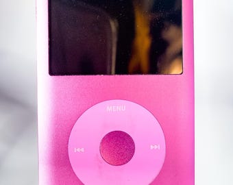 All Pink iPod Classic 7th Gen 512GB iFlash Taptic Mod Custom True 5000mAh