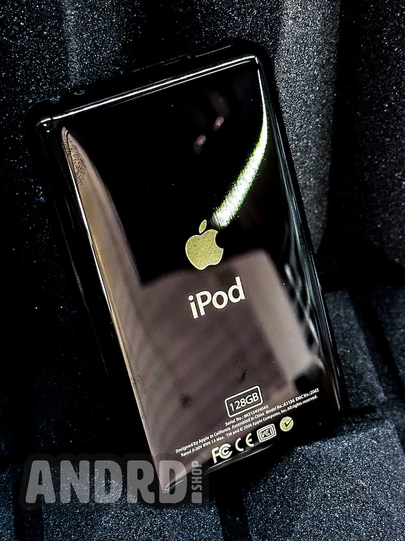 Ipod Text 128GB Ipod Classic 6th Gen -flash Modded & New Battery! - Etsy