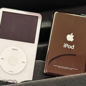 Rose Gold & White  iPod 5.5 Gen - 1TB, Taptic Mod, 3000mah battery, ready to ship