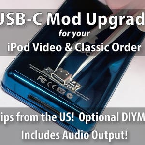 Add a USB-C Upgrade to your iPod order only