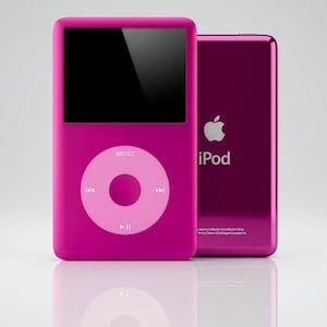iPod Classic de 7.ª generación, totalmente rosa, 512 GB - 2 TB / 3000 o 5000 mAh / iFlash / Modificación háptica / Hecho a medida