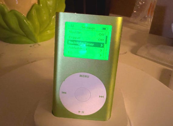 Apple - qqbambi iPod mini 128GB Apple iPod Mini 2nd Generation A1051 w/ 128GB Flash Mod