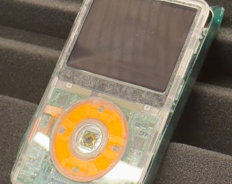 Apple iPod Classic - 第 5 世代、クリア+ブラック (3000 mAh