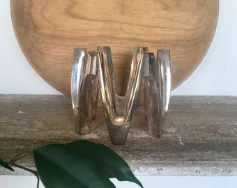 Vintage Mid Century Dansk Silverplate Crown Candleholder designed by Jens Quistgaard c1960s Japan