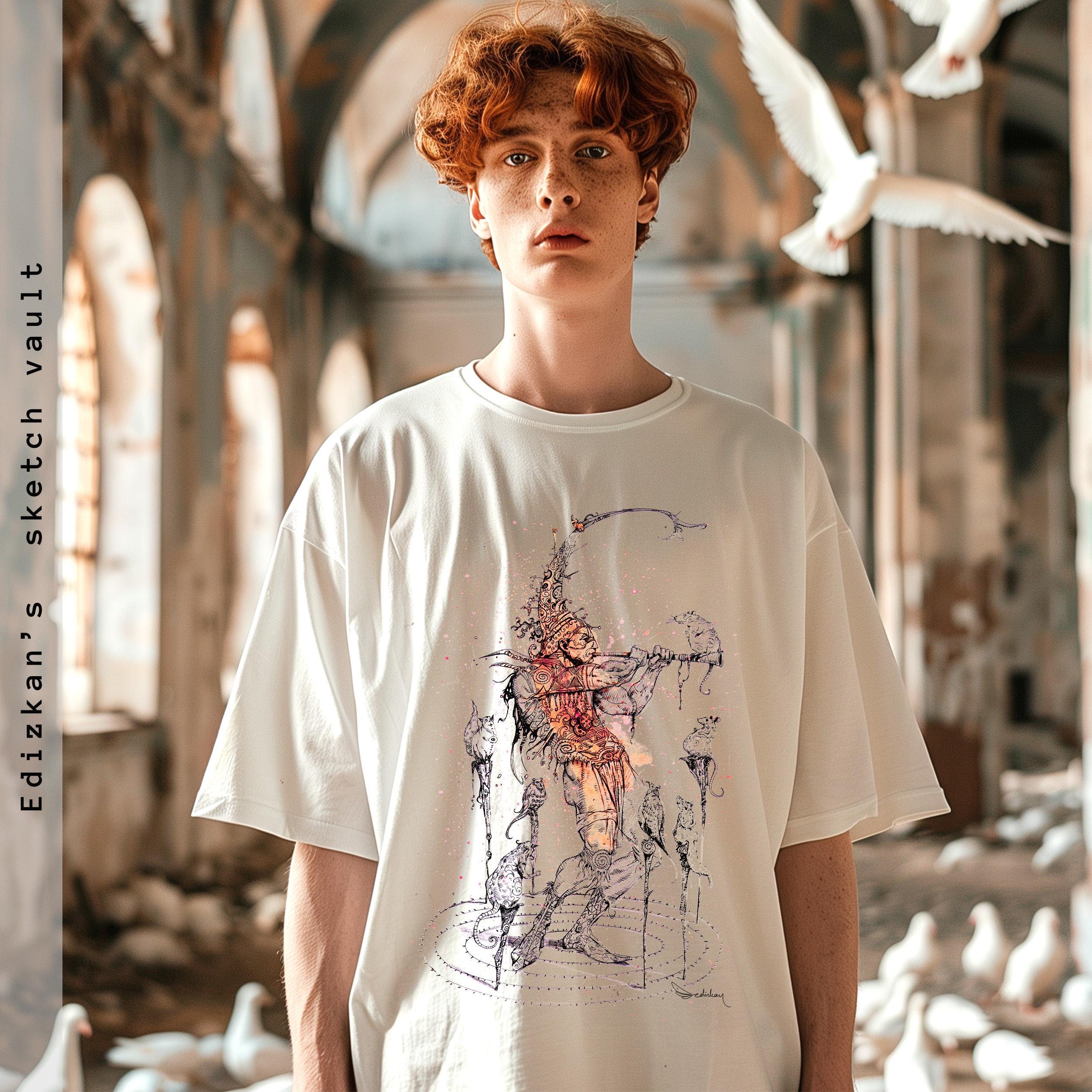 Ferhat Edizkan Hemiphaga T-shirt: Musical Fantasy Art Design - Etsy