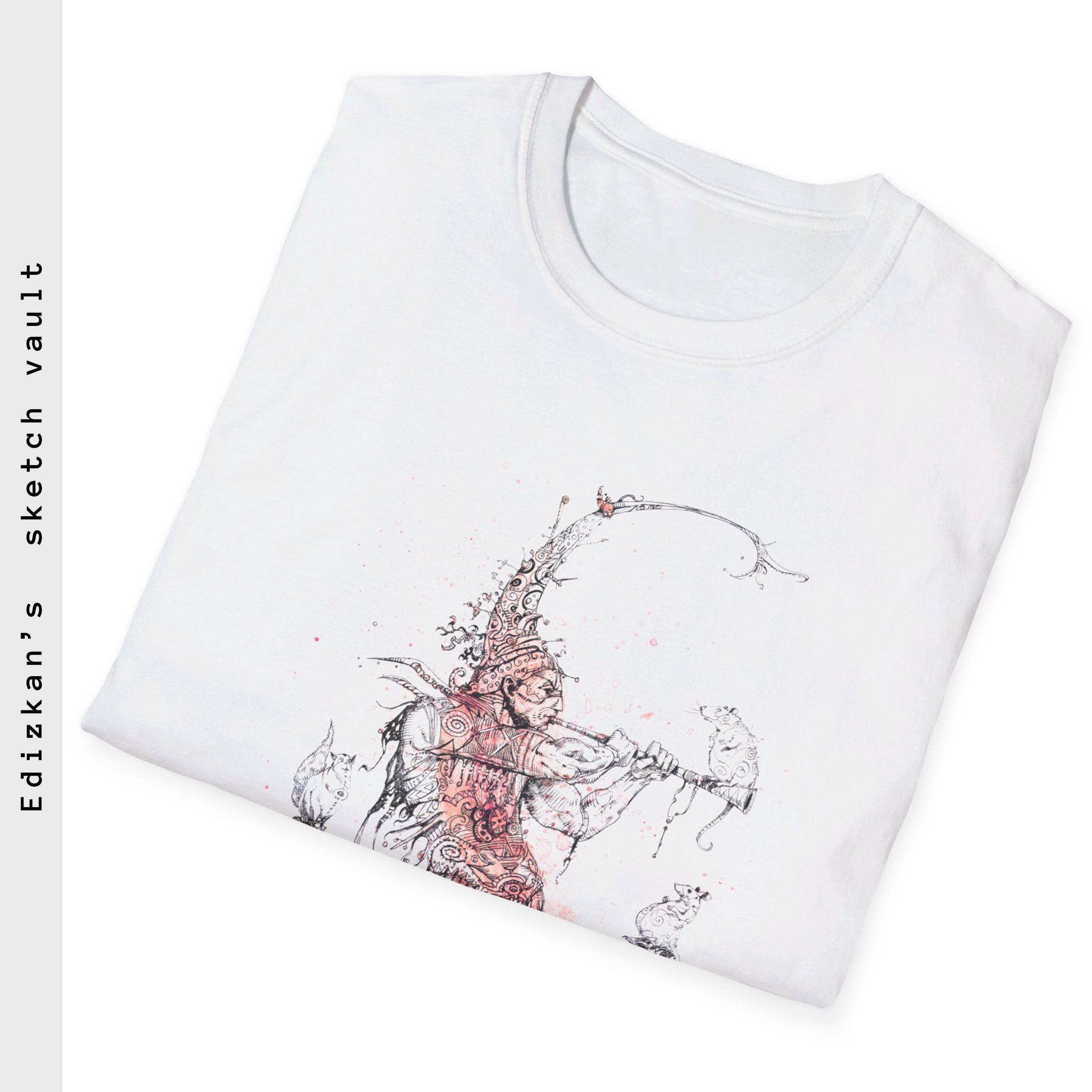 Ferhat Edizkan Hemiphaga T-shirt: Musical Fantasy Art Design