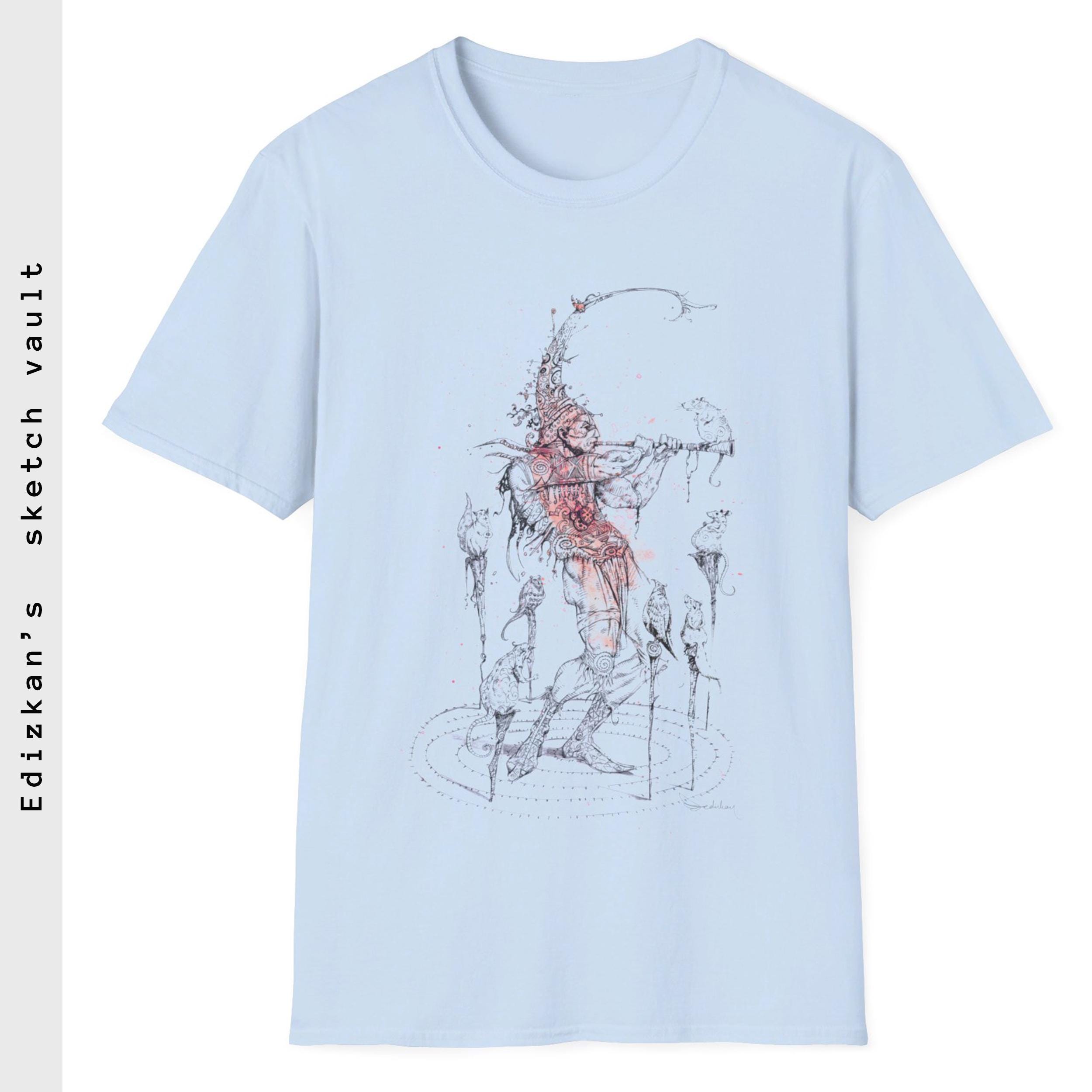 Ferhat Edizkan Hemiphaga T-shirt: Musical Fantasy Art Design - Etsy