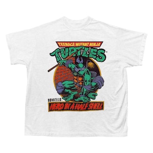 Camiseta retro de dibujos animados de los 90 - Camiseta retro de la era mutante - Camiseta vintage de fan de los cómics