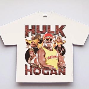 RIP Hulk Hogan Tribute T-Shirt – Wrestling Legend Collectible