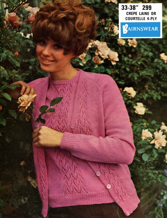twin set jumper and cardigan