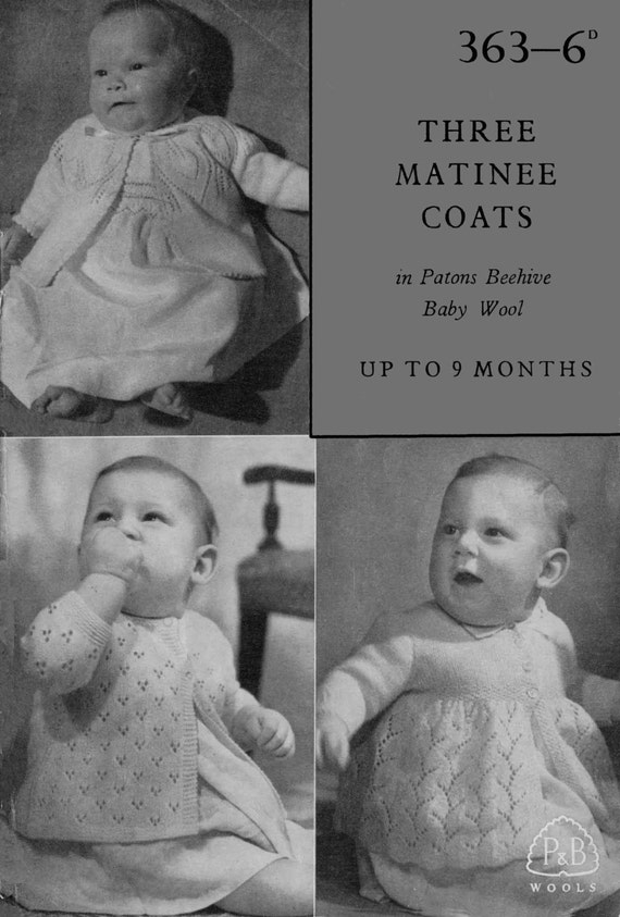 matinee coats for babies