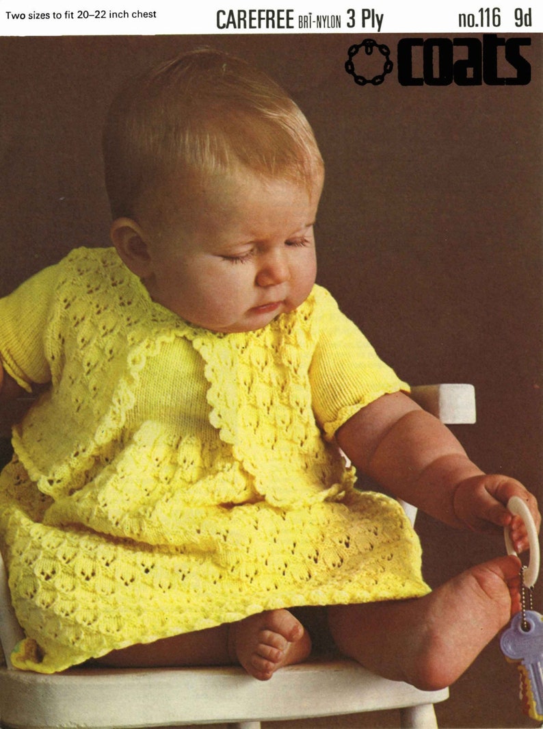 Vintage Baby Dress & Jacket / Cardigan 2022 Etsy UK