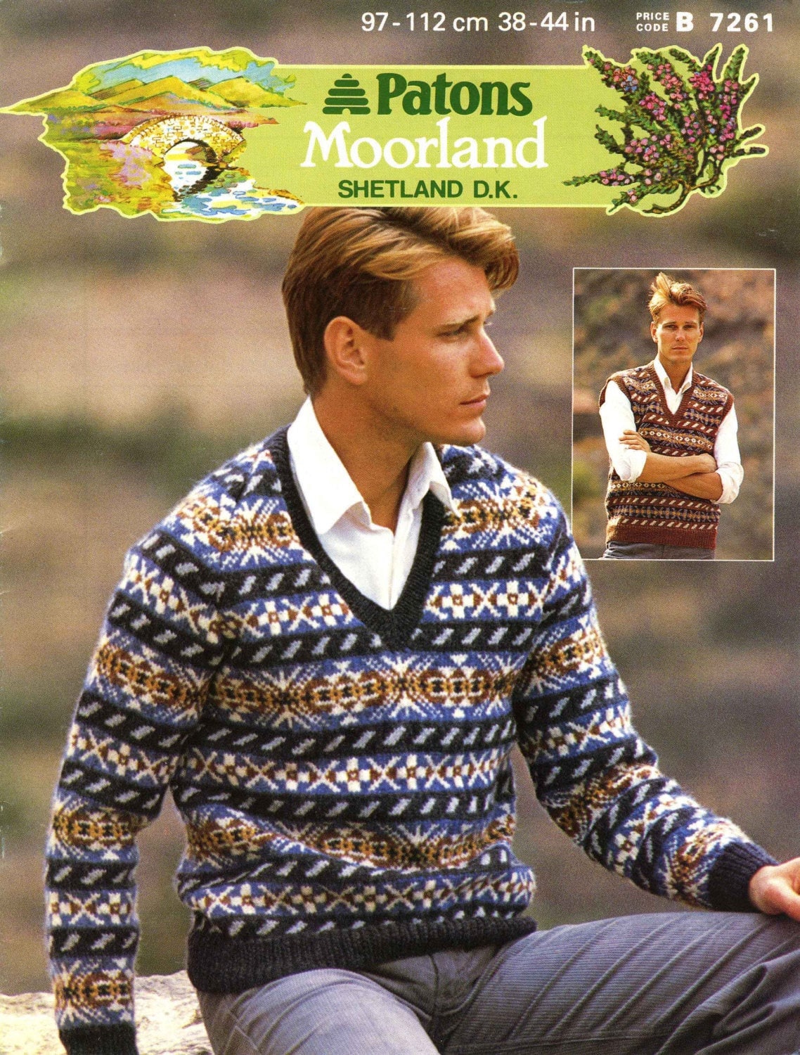 Mens fairisle deals cardigan