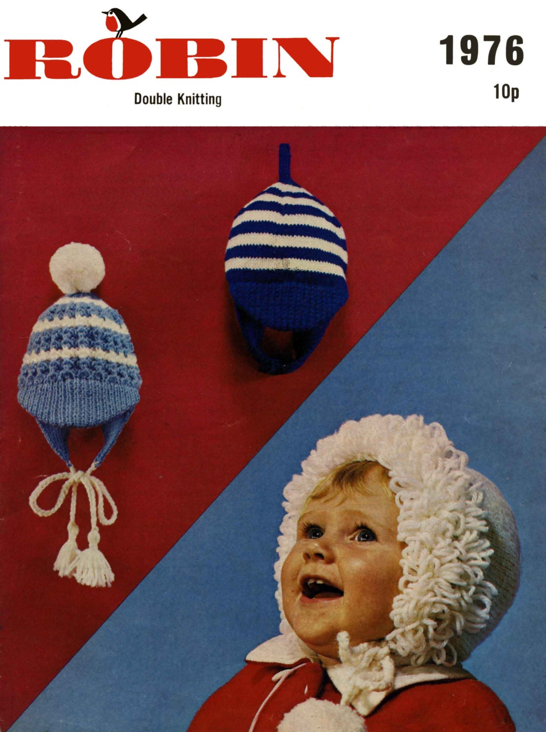 Vintage Childrens and Helmets Knitting Pattern 1960 Etsy