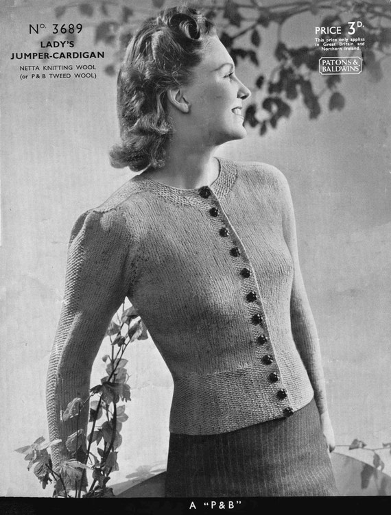 1950 cardigan