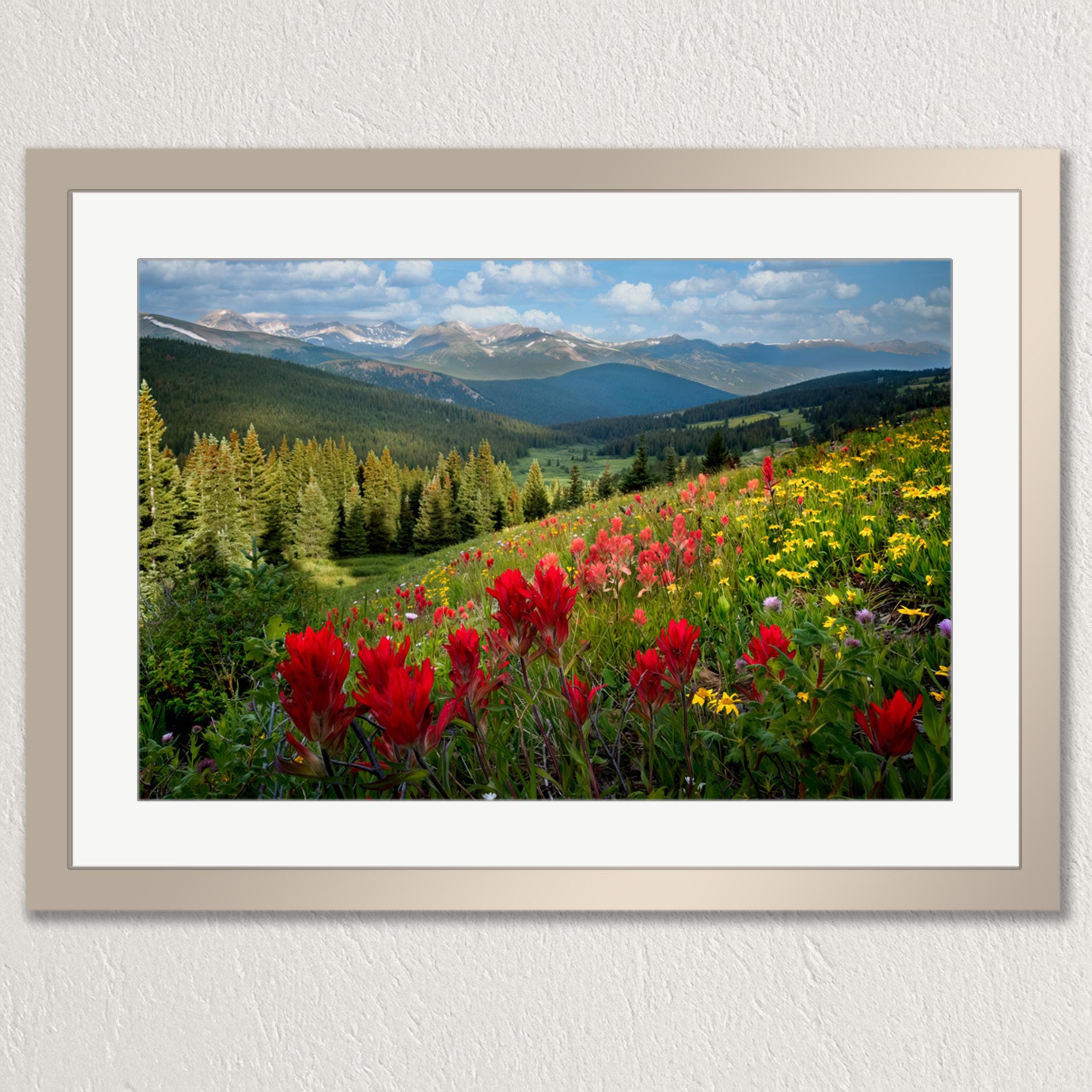Red Mountain Print - Etsy Canada