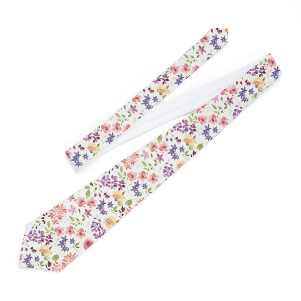 necktie floral