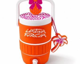 Tropicoqueta Mini Can Holder | Karol G Cup | 12oz Standard + 12oz Skinny | Tropitour