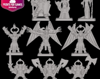 New CHAOS & GARGOYLE resin figures for HeroQuest