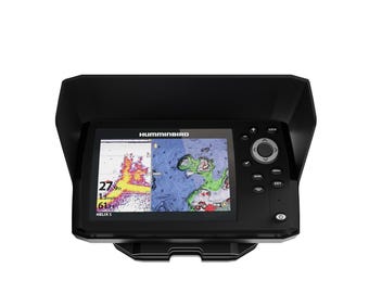 Humminbird Helix 5 Sun Visor by Sonar Shield