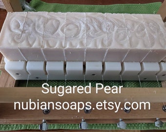 Sugared Pear Coconut or Goat Milk Soap