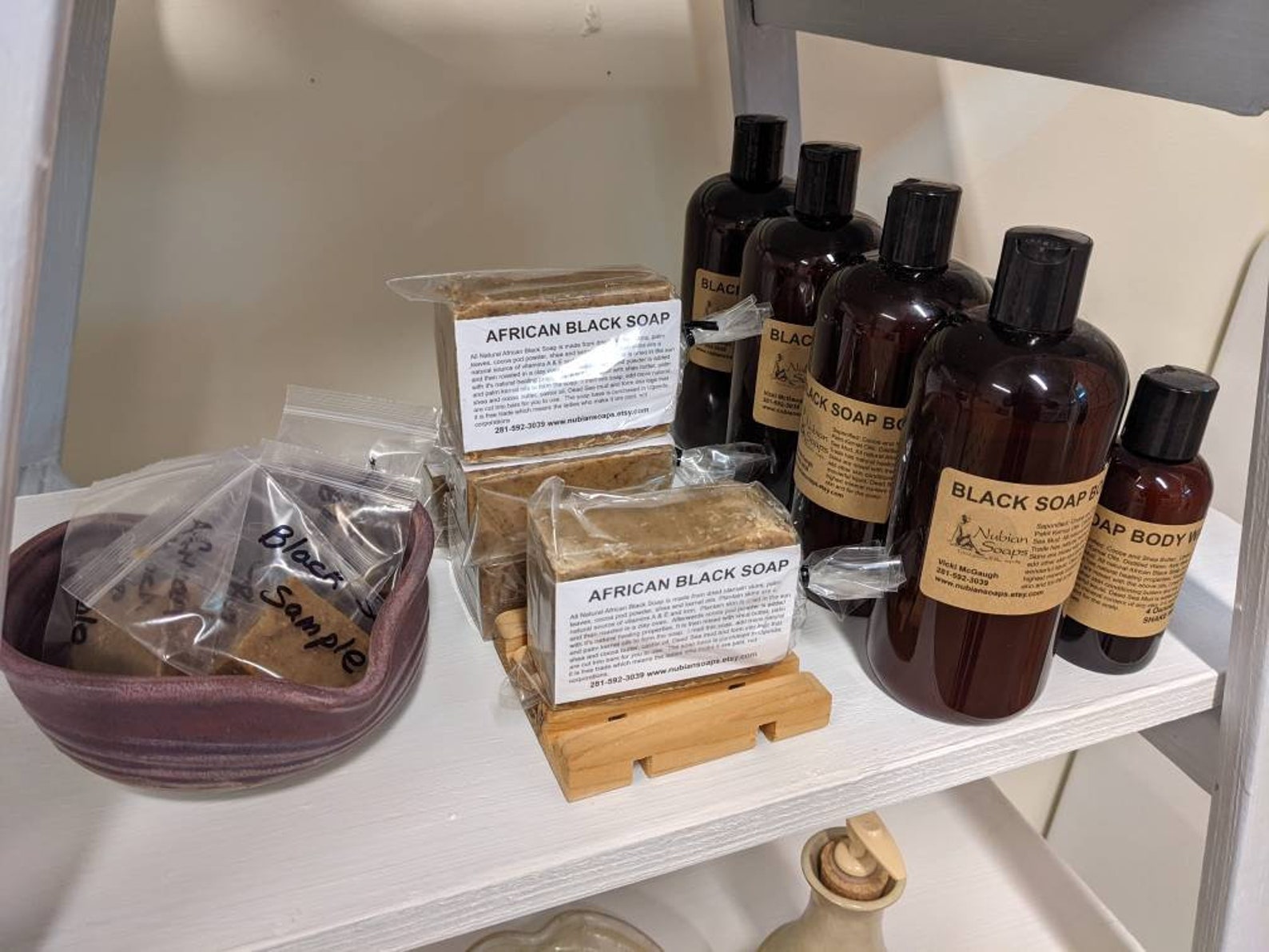 African Black Soap with Dead Sea Mud Body Wash/shampoo Etsy