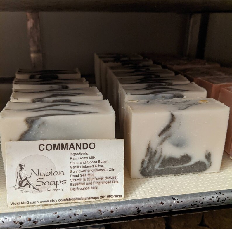 Commando Goat Milk Soap - Etsy